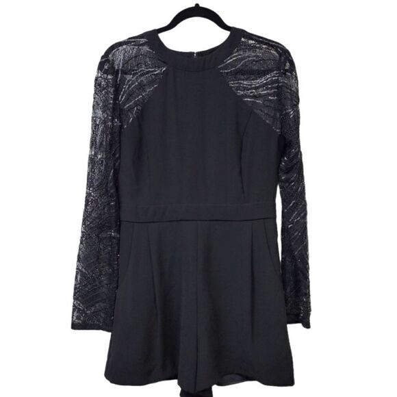 Adelyn rae long sleeve romper - Picture 1 of 14